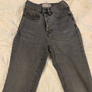 Everlane High rise slim straight Jeans